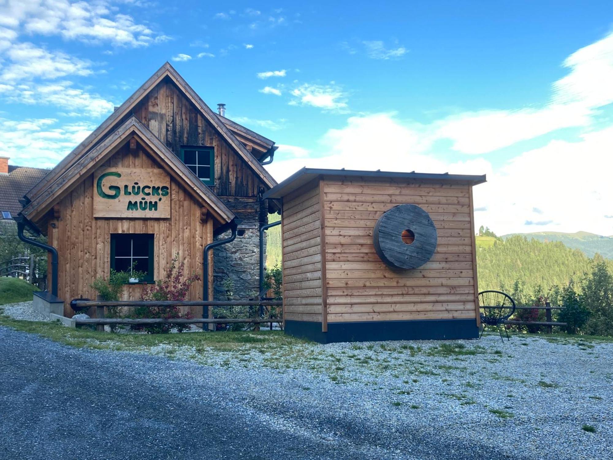 Gluecksmueh- Ferienhaus In Alleinlage Plus Bauernhoferlebnis Einach Exterior foto